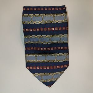 Gucci Paolo Navy 100% Silk Men's Tie